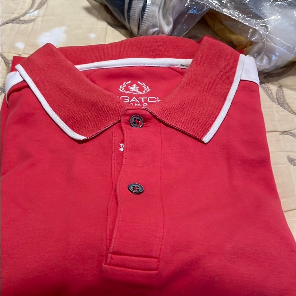 Saba Men's Red Polo Shirt